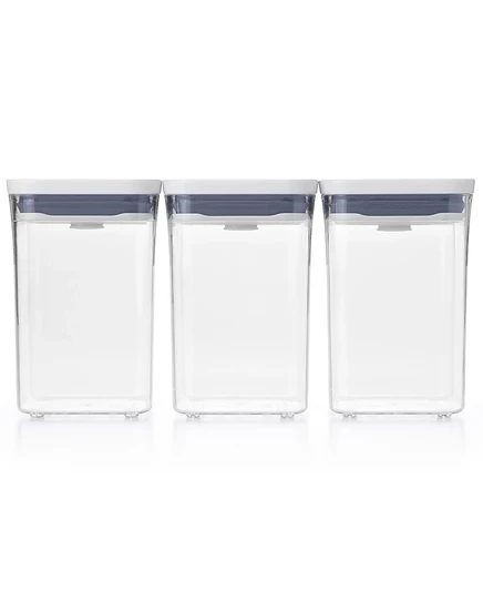 Контейнеры Oxo Pop 3 шт. герметичные, прозрачные