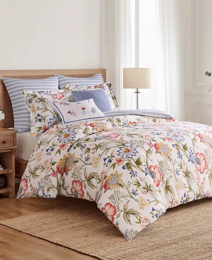 Пододеяльник Levtex Maileen 3‑предметный king, мультицветный