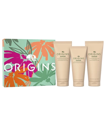 Origins, 3 шт. Имбирный набор для ванны и тела без цвета