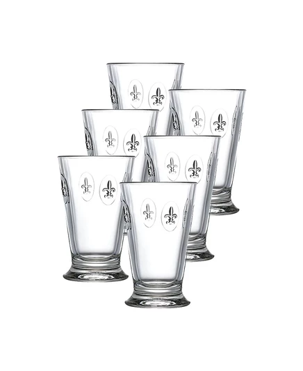 Набор стаканов La Rochre Fleur De Lys 355 мл, 6 шт.