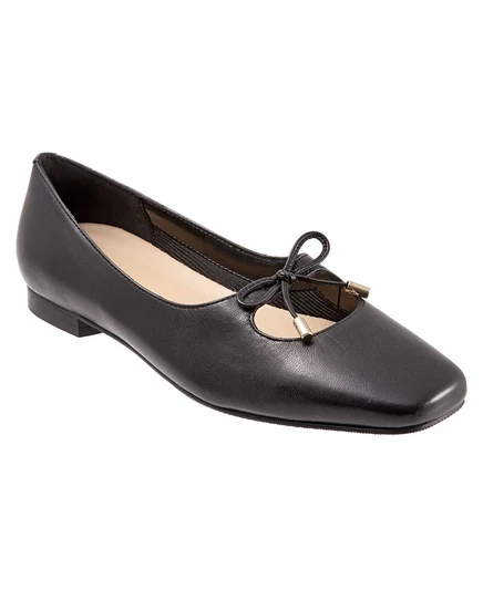 Женские балетки Trotters Honesty, черные