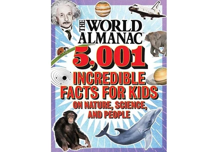 Книга World Almanac — 5001 факт для детей о природе и науке