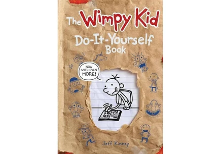 Книга jeff kinney the wimpy kid do-it-yourself, расширенное издание
