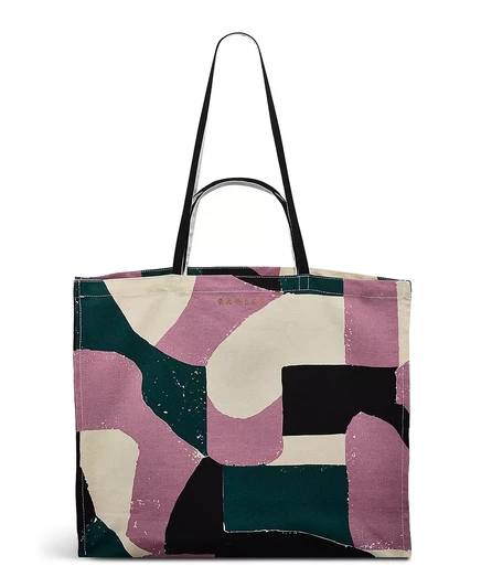 Большая сумка-тоут Radley London Gallery Road Soft Geo с открытым верхом shy pink