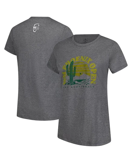 Женская футболка Ahead Phoenix Open Cactus Danby, серая