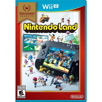 Видеоигра Nintendo Nintendo Land (Nintendo Selects) для Wii U, разноцветная