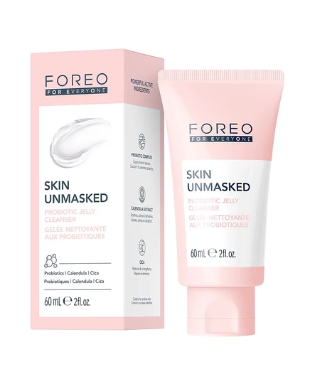 Очищающее средство с пробиотическим желе FOREO For EveryOne Skin Unmasked, 2 унции, без цвета
