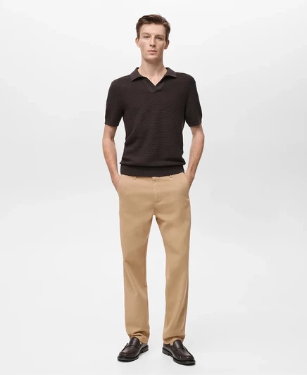 Мужские джинсы Mango из лиоцелла beige