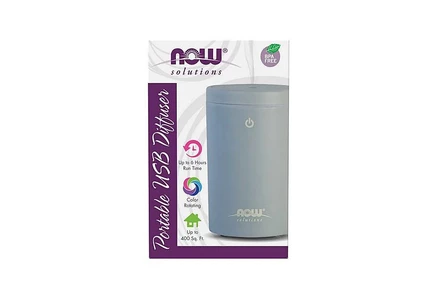 Портативный ультразвуковой диффузор NOW Foods USB