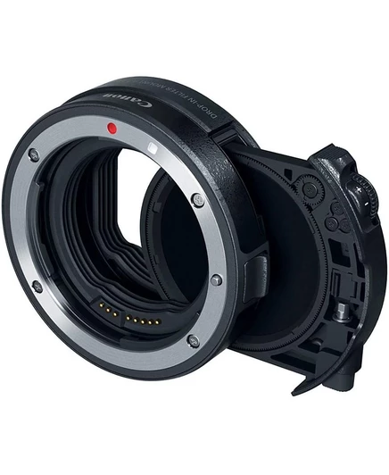 Адаптер Canon EF–EOS R с дроп-ин поляризатором, черный