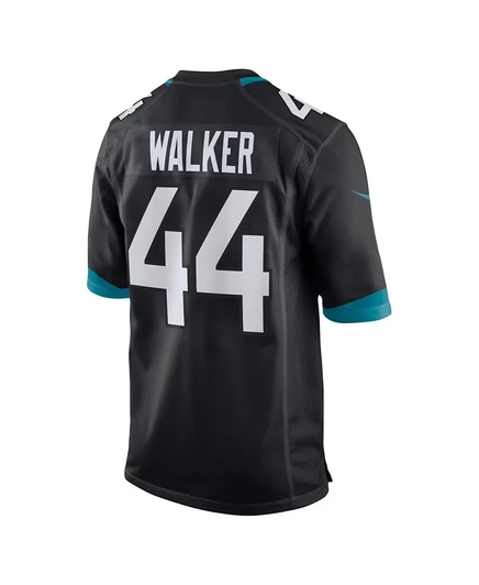 Мужская спортивная майка Nike Travon Walker Teal Jacksonville Jaguars Prowler с возвратом игрока black