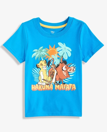 Мальчиковая футболка Epic Threads «Hakuna Matata», синяя