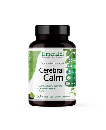 БАД Emerald Labs Cerebral Calm, 60 вегетарианских капсул