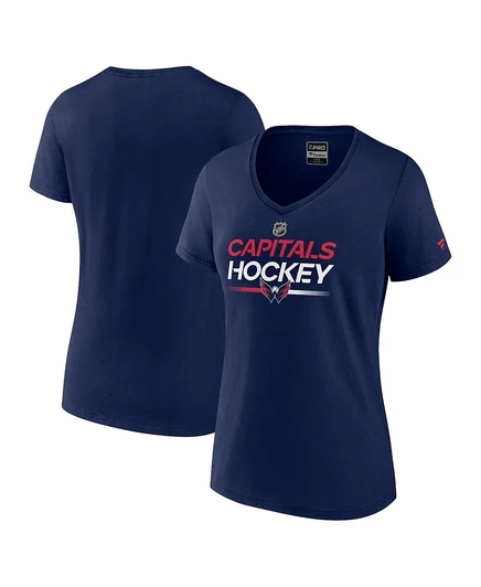 Женская футболка Fanatics Washington Capitals, синяя