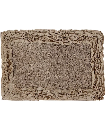 Коврик для ванной Better Trends Ruffle 53×86 см, бежевый