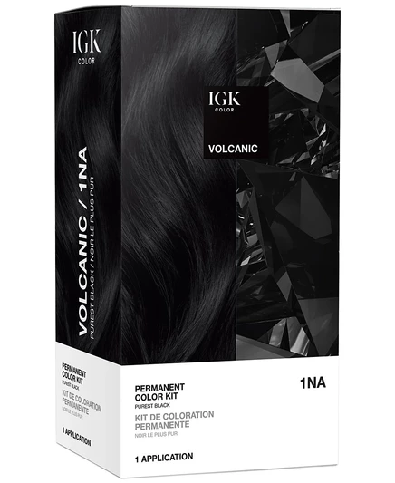 Набор перманентной краски IGK Hair, 6 предметов, вулканический
