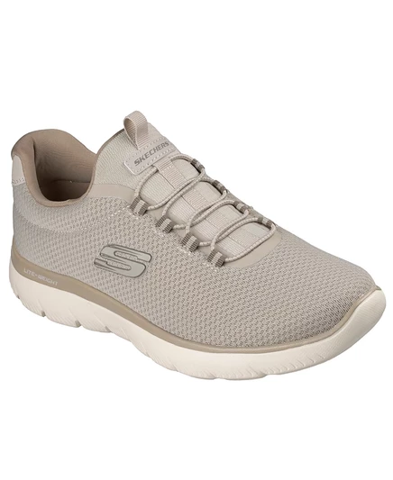 Мужские кроссовки Skechers Summits Comfort Slip-On Lifestyle от Finish Line коричнево-бежевого цвета