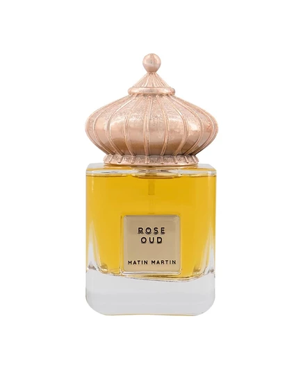 Аромат Matin Martin Rose Oud – Стойкий мужской парфюм с восточными цветочными нотами Розы и Уда – Дорожный размер 3,4 унции, без цвета