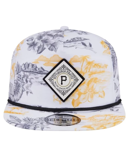 Мужская кепка New Era Golfer Pittsburgh Pirates, белая