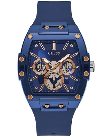 Мужские часы guess gw0203g7 43 мм, синие