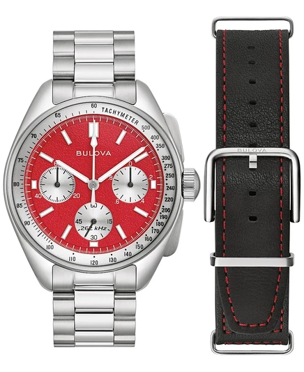 Мужские часы Bulova Lunar Pilot 44 мм, стальной браслет