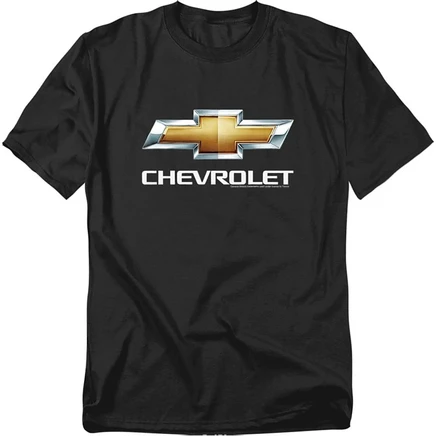 Мужская футболка Corvette Chevrolet Chevy с бантом-бабочкой черного цвета