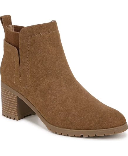  Ботильоны на плоской подошве Maggie fawn brown microfiber