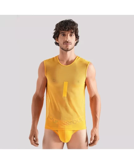 Майка Rounderbum Transparent Pride, оранжевая