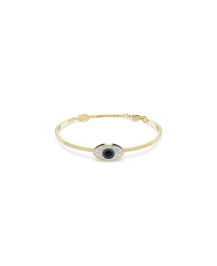 Браслет Swarovski Symbolica «Evil Eye» позолоченный, синий