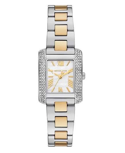 Женские часы Michael Kors Emery, 24×28 мм, двухцветные