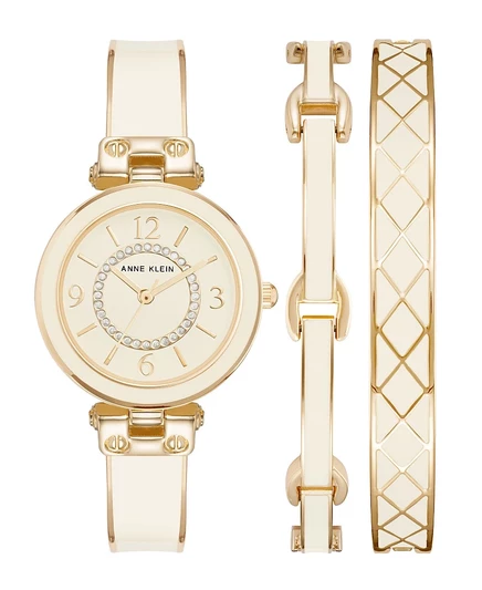 Женские часы Anne Klein AK-3296 33 мм с эмалью, мульти