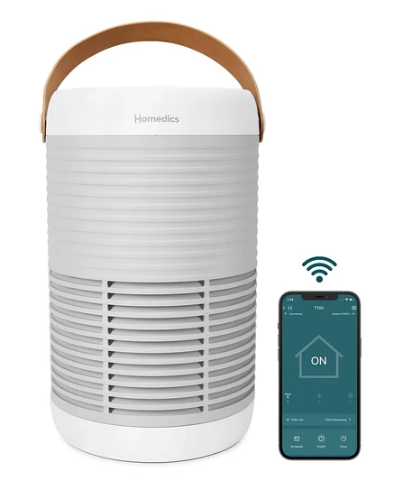 Очиститель воздуха Homedics T100 Smart, серый
