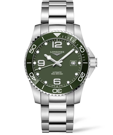 Мужские часы Longines Hydroconquest, 41 мм, серебристые