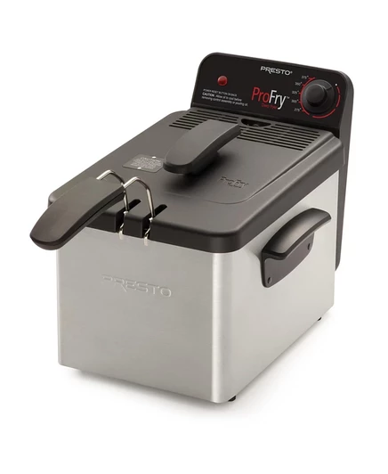 Фритюрница Presto ProFry погружная 1.9 л, 1800 Вт, серая