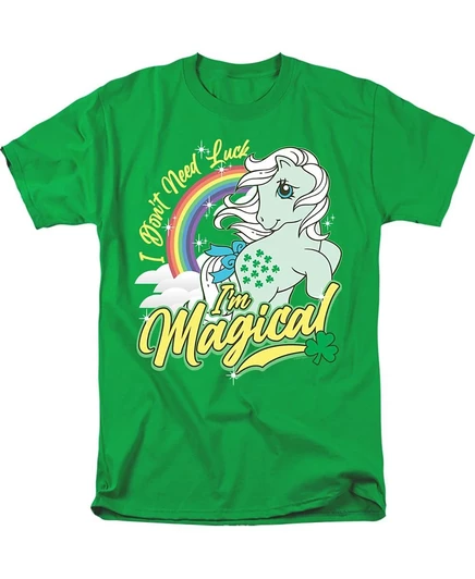 Мужская футболка Hasbro+ My Little Pony I'm Magical, зеленая