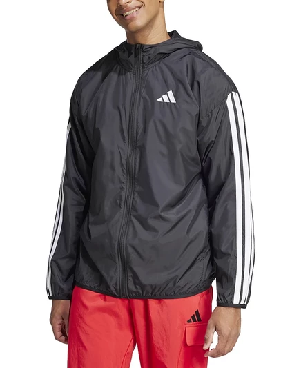 Мужская ветровка Adidas Essential Three-Stripes, черная