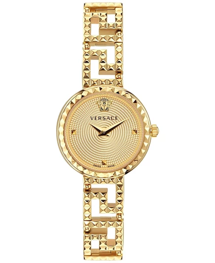 Женские часы Versace Greca Goddess 28 мм, золотистые