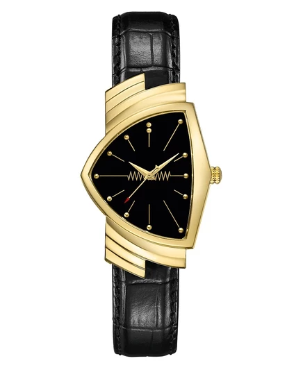 Унисекс часы Hamilton Ventura 32.3×50.3 мм, черные
