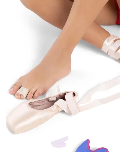 Женская лента Capezio Toe Tape для пальцев, белая