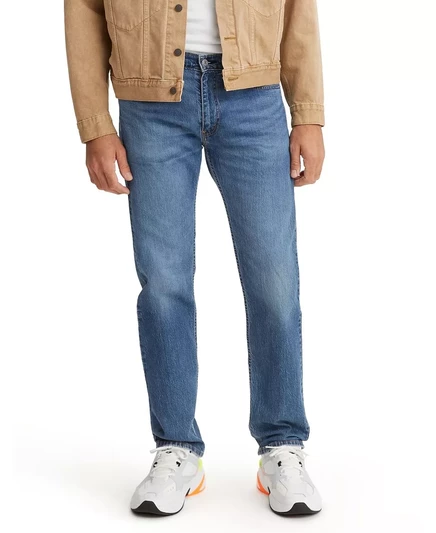 Джинсы Levis Mens 505 синего цвета fremont drop shot