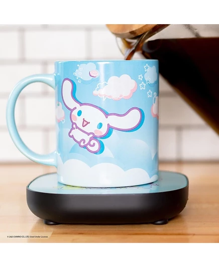 Кружка Uncanny Brands Cinnamoroll с подогревом, разноцветная