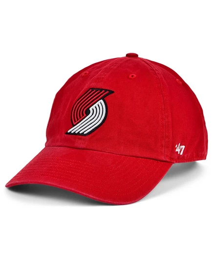 Брендовые блейзеры Portland Trail Blazers 47-го года выпуска, красная кепка CLEAN UP