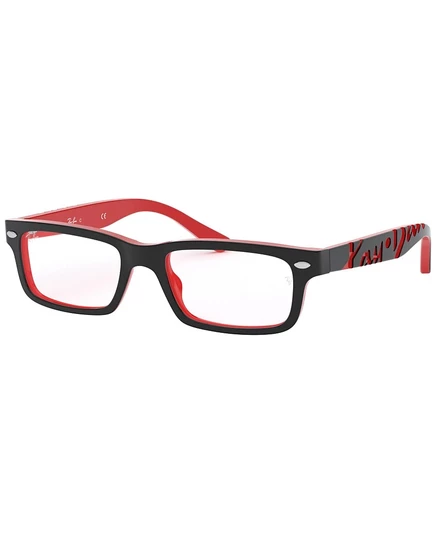 Детские прямоугольные очки Ray-Ban Jr RB1535, черные