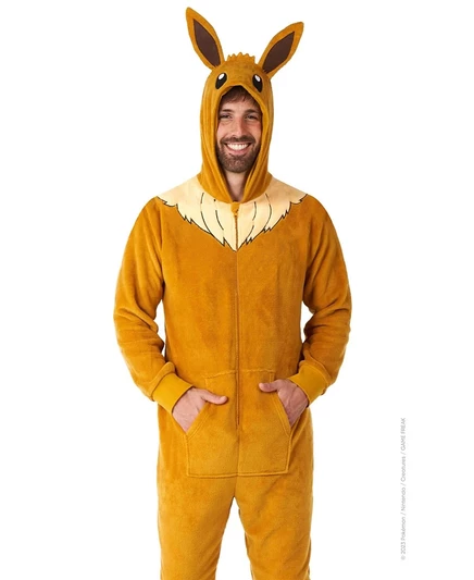 Мужской комбинезон OppoSuits Official Eevee, песочно-бежевый