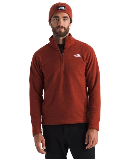 Мужская текстурированная кепка The North Face Rock с застежкой-молнией на четверть дюйма, красная