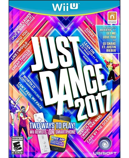 Видеоигра Nintendo Just Dance 2017 для Wii U, белая