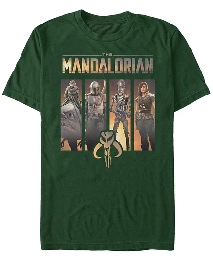 Мужская футболка Fifth Sun The Mandalorian с принтом, зеленая