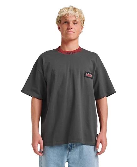 Мужская футболка Quiksilver Mercury Ringer с коротким рукавом