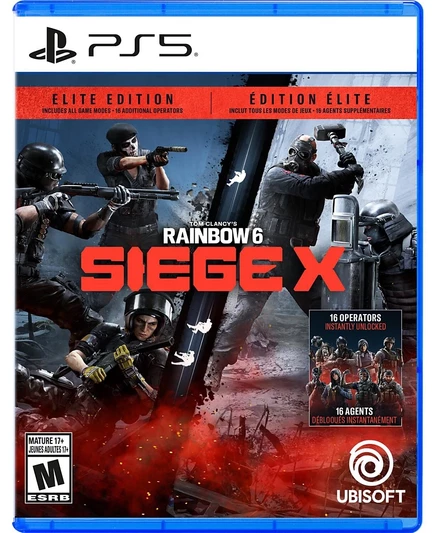 Видеоигра Rainbow Six Siege X Elite Edition для PlayStation 5