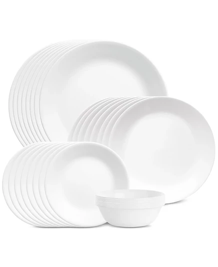 Сервиз Corelle Shimmering White 32 предмета, белый